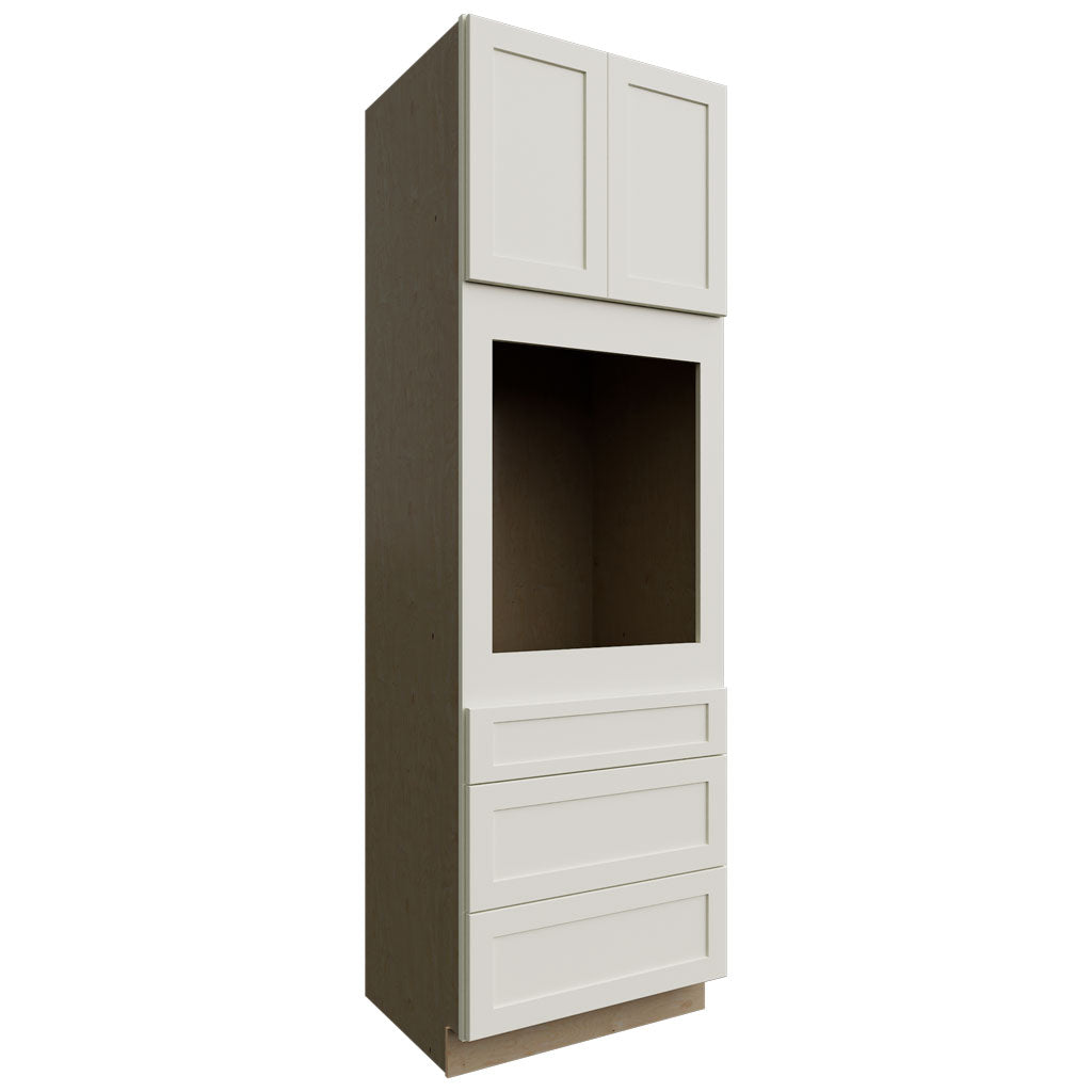 Fabuwood Allure Galaxy Linen 33" W X 96" H X 24" D Single Oven Tall Cabinet