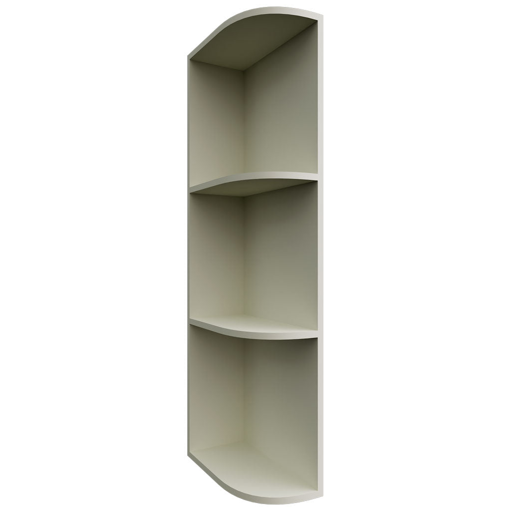 Fabuwood Allure Galaxy Linen 06" W X 36" H X 12" D Wall Open Left End Cabinet
