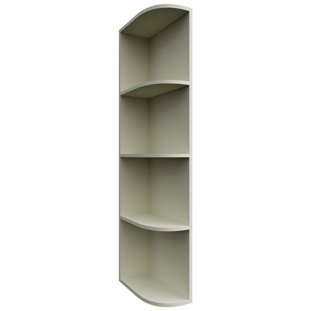 Fabuwood Allure Galaxy Linen 06" W X 42" H X 12" D Wall Open Left End Cabinet