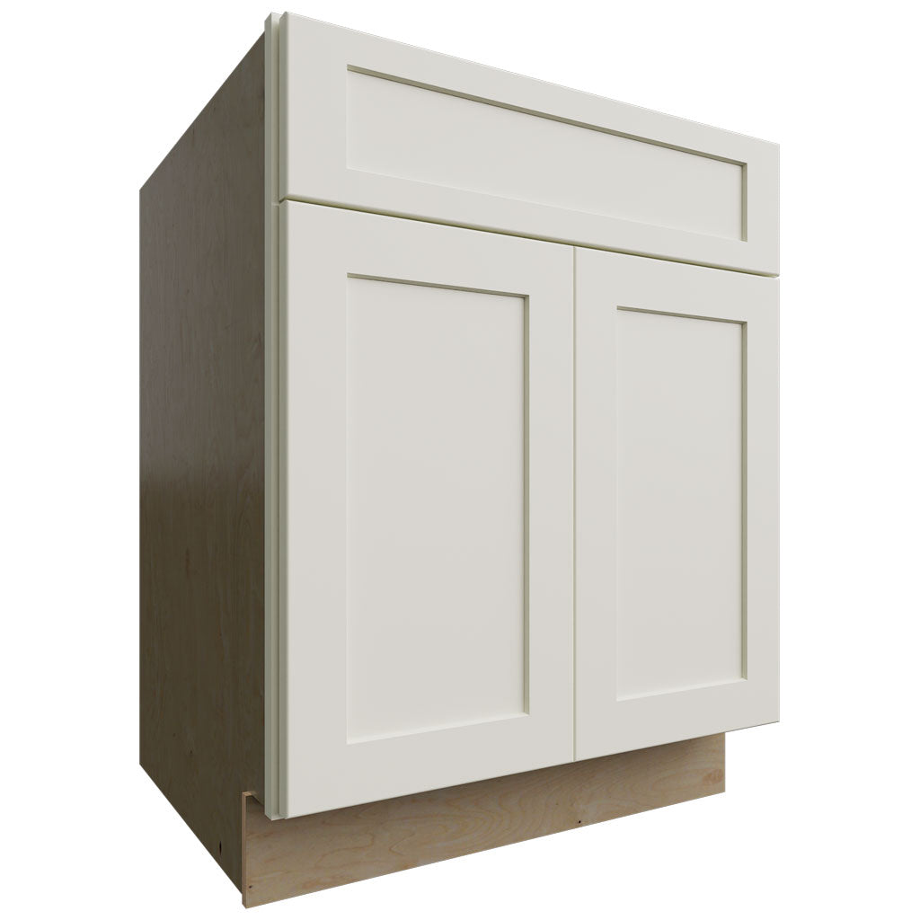 Fabuwood Allure Galaxy Linen 27" W X 34 1/2" H X 24" D Double Door Sink Base Cabinet
