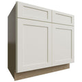 Fabuwood Allure Galaxy Linen 36" W X 34 1/2" H X 24" D Double Door Sink Base Cabinet