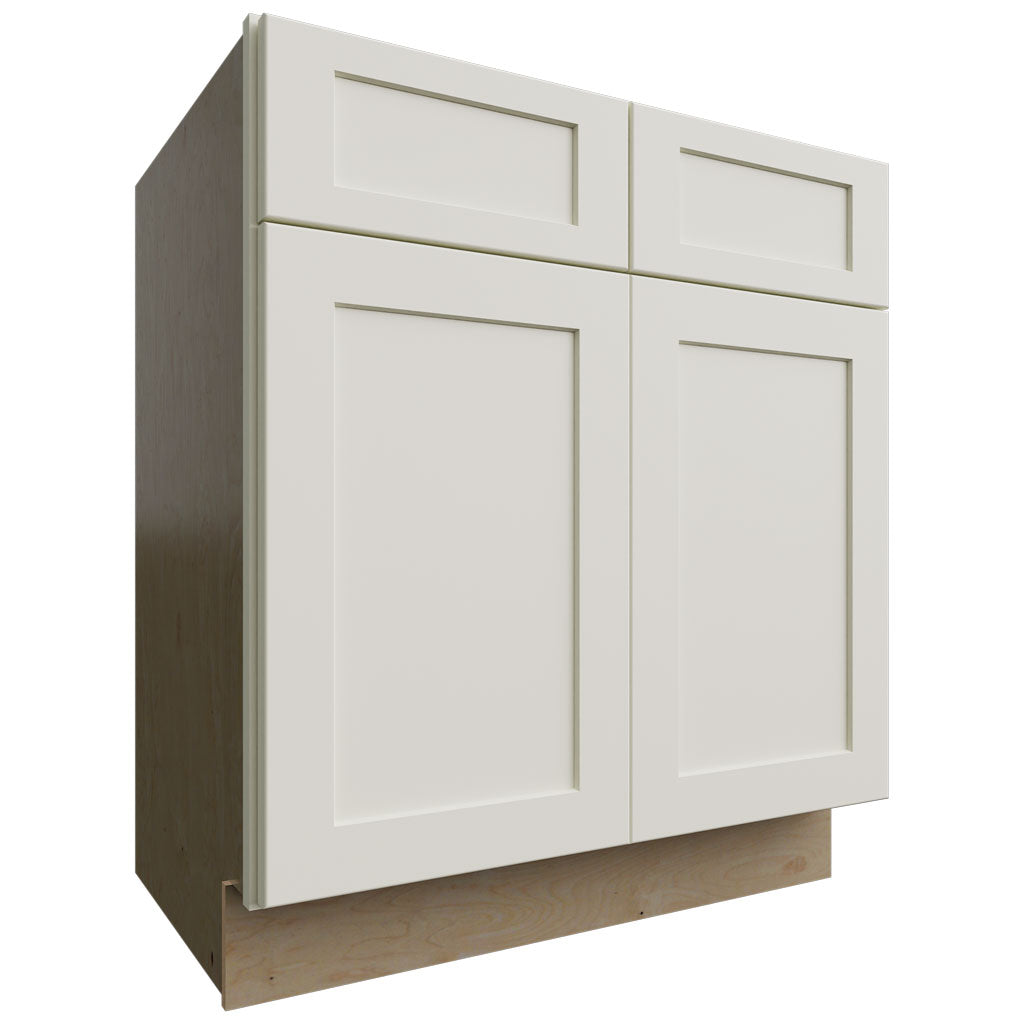 Fabuwood Allure Galaxy Linen 30" W X 34 1/2" H X 21" D Vanity Sink Base Cabinet