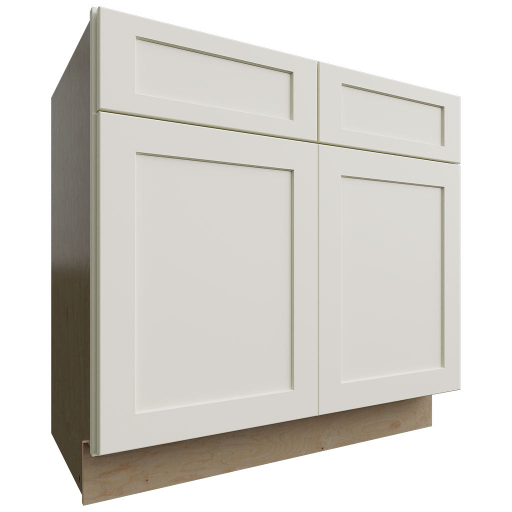 Fabuwood Allure Galaxy Linen 36" W X 34 1/2" H X 21" D Vanity Sink Base Cabinet