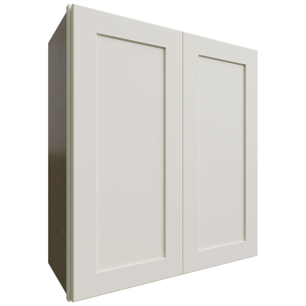 Fabuwood Allure Galaxy Linen 27" W X 30" H X 12" D Double Door Wall Cabinet
