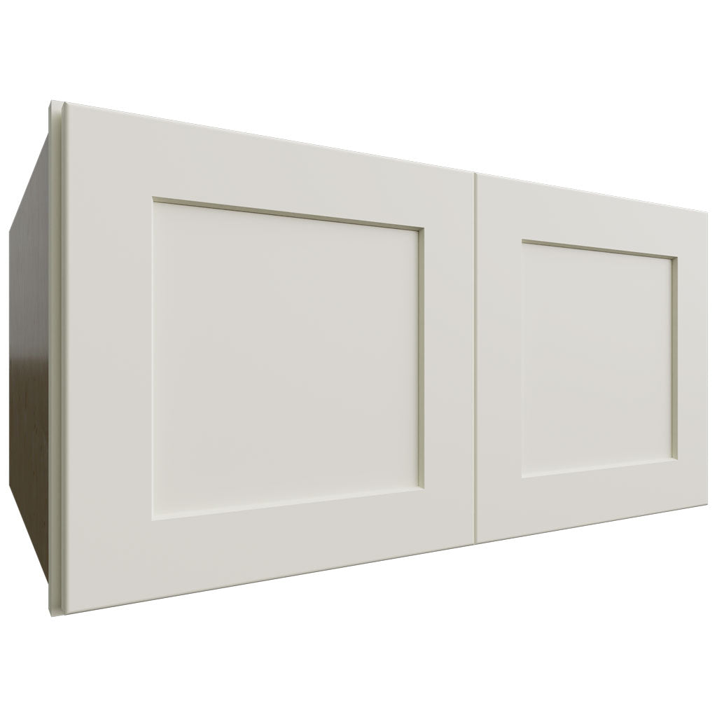 Fabuwood Allure Galaxy Linen 30" W X 15" H X 24" D Double Door Wall Cabinet