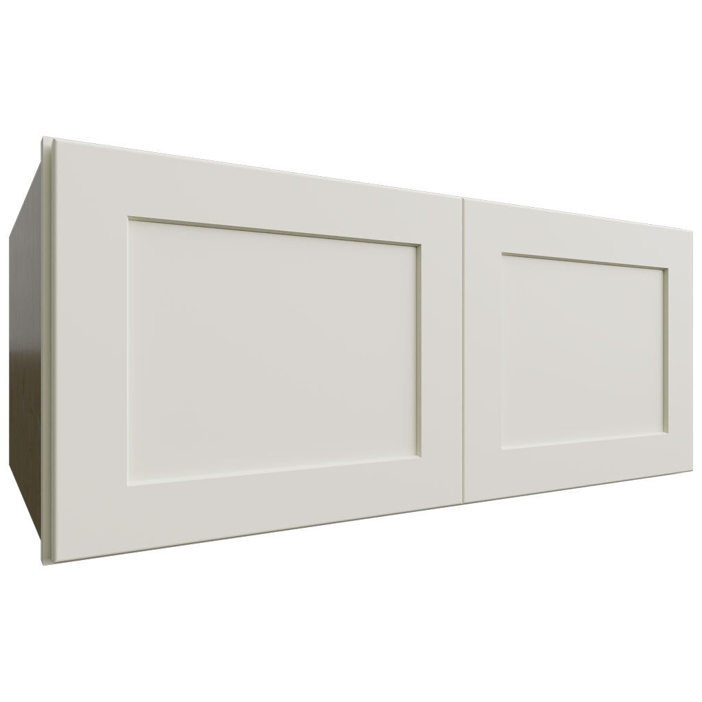 Fabuwood Allure Galaxy Linen 36" W X 15" H X 24" D Double Door Wall Cabinet