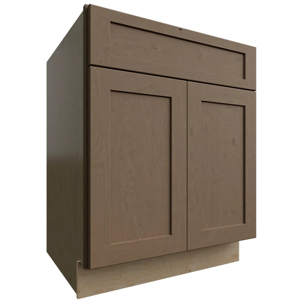 Fabuwood Allure Galaxy Mocha 27" W X 34 1/2" H X 24" D Double Door Base Cabinet