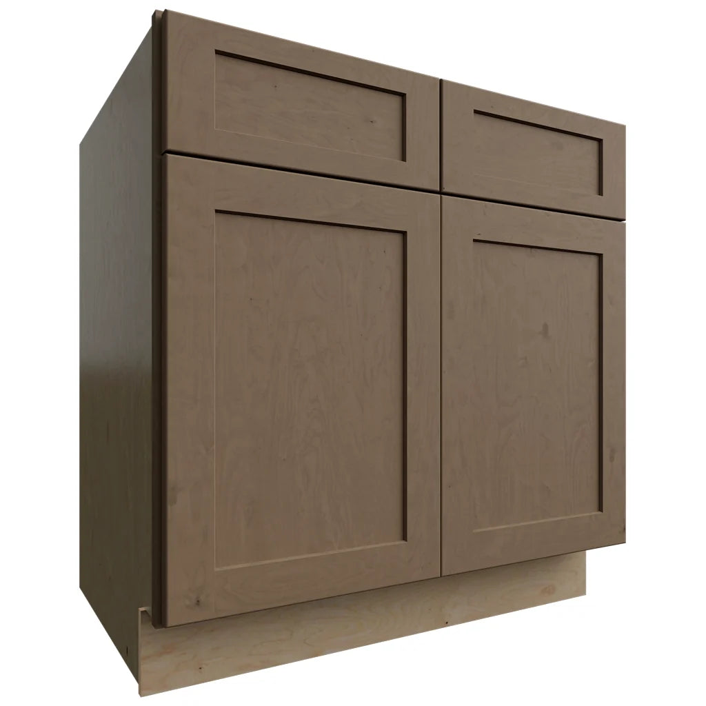 Fabuwood Allure Galaxy Mocha 33" W X 34 1/2" H X 24" D Double Door Base Cabinet