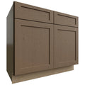 Fabuwood Allure Galaxy Mocha 39" W X 34 1/2" H X 24" D Double Door Base Cabinet