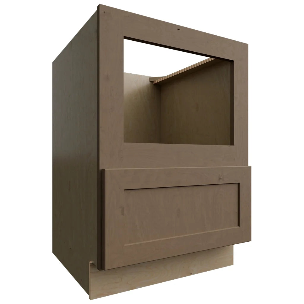 Fabuwood Allure Galaxy Mocha 24" W X 34 1/2" H X 24" D Base Microwave Cabinet