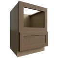 Fabuwood Allure Galaxy Mocha 24" W X 34 1/2" H X 24" D Base Microwave Cabinet