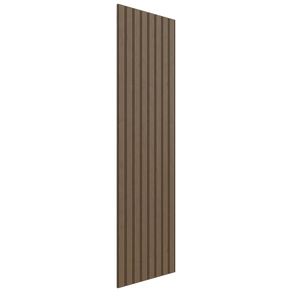 Fabuwood Allure Galaxy Mocha 12" W X 47 1/2" H X 3/8" D Beaded Panel Plank