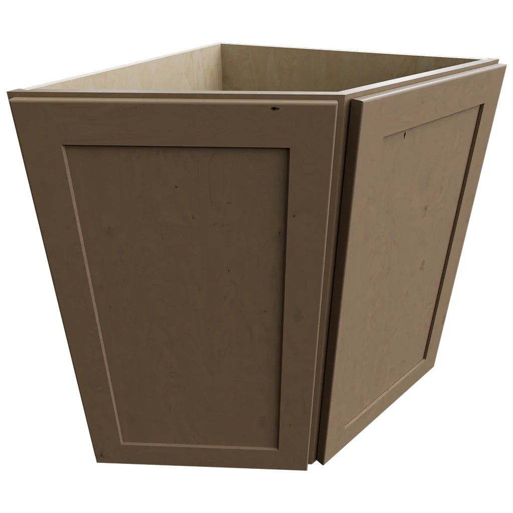 Fabuwood Allure Galaxy Mocha 24" W X 34 1/2" H X 24" D Base Return Angle Cabinet