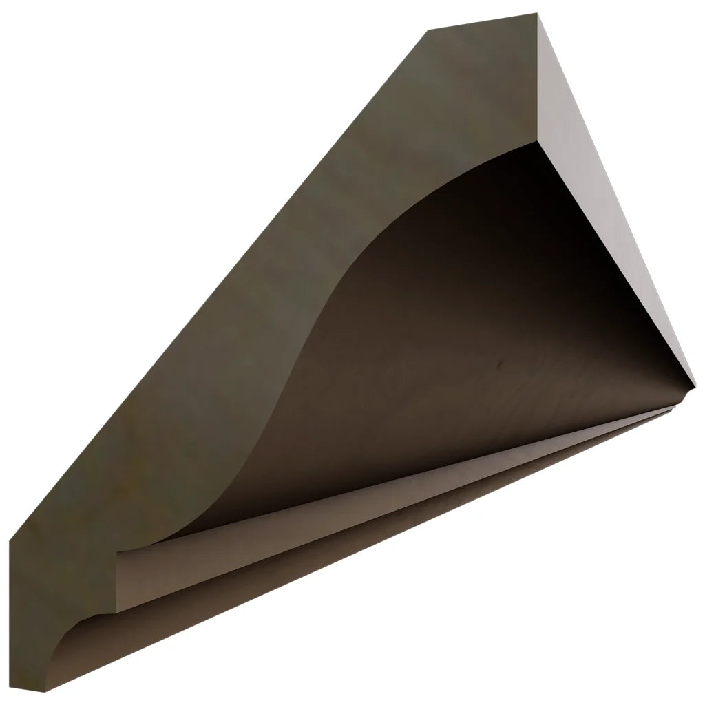 Fabuwood Allure Galaxy Mocha 96" W X 3 3/8" H X 2 1/2" D Large Crown Molding