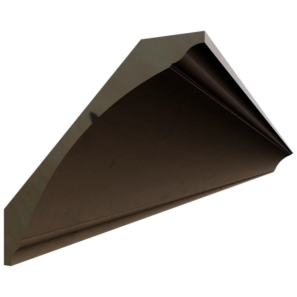 Fabuwood Allure Galaxy Mocha 96" W X 4 1/2" H X 4 1/2" D Large Cove Crown Molding