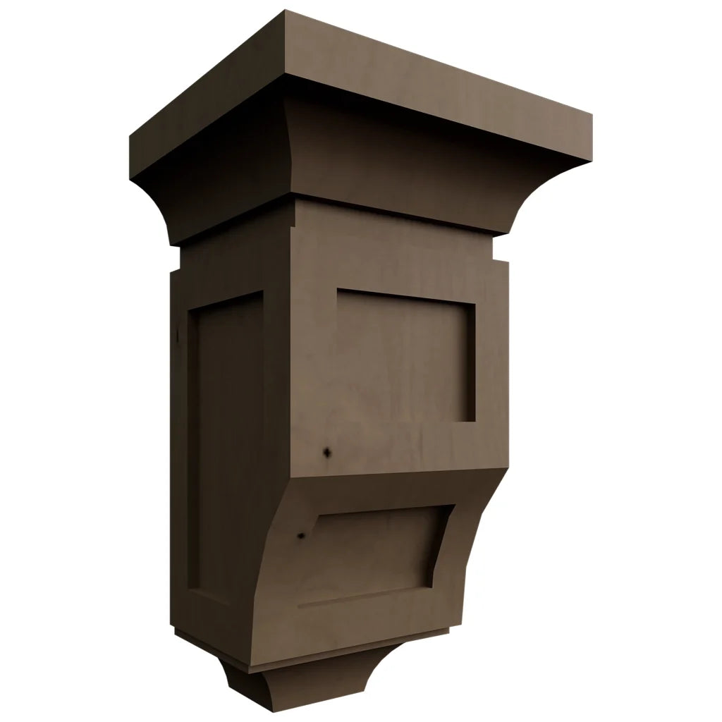 Fabuwood Allure Galaxy Mocha 3 3/4" W X 6 1/2" H X 3 1/2" D Wall Corbels