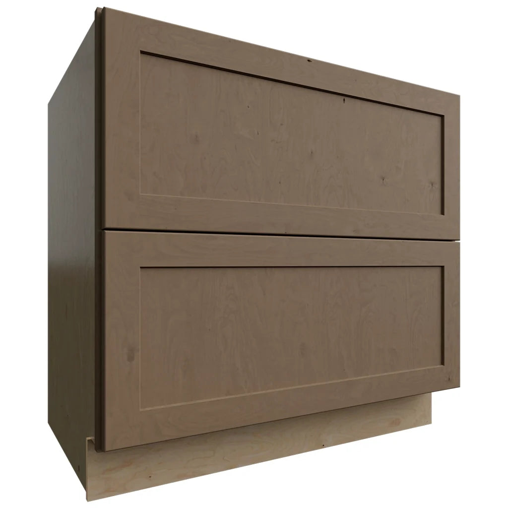 Fabuwood Allure Galaxy Mocha 36" W X 34 1/2" H X 24" D 2 Drawer Base Cabinet
