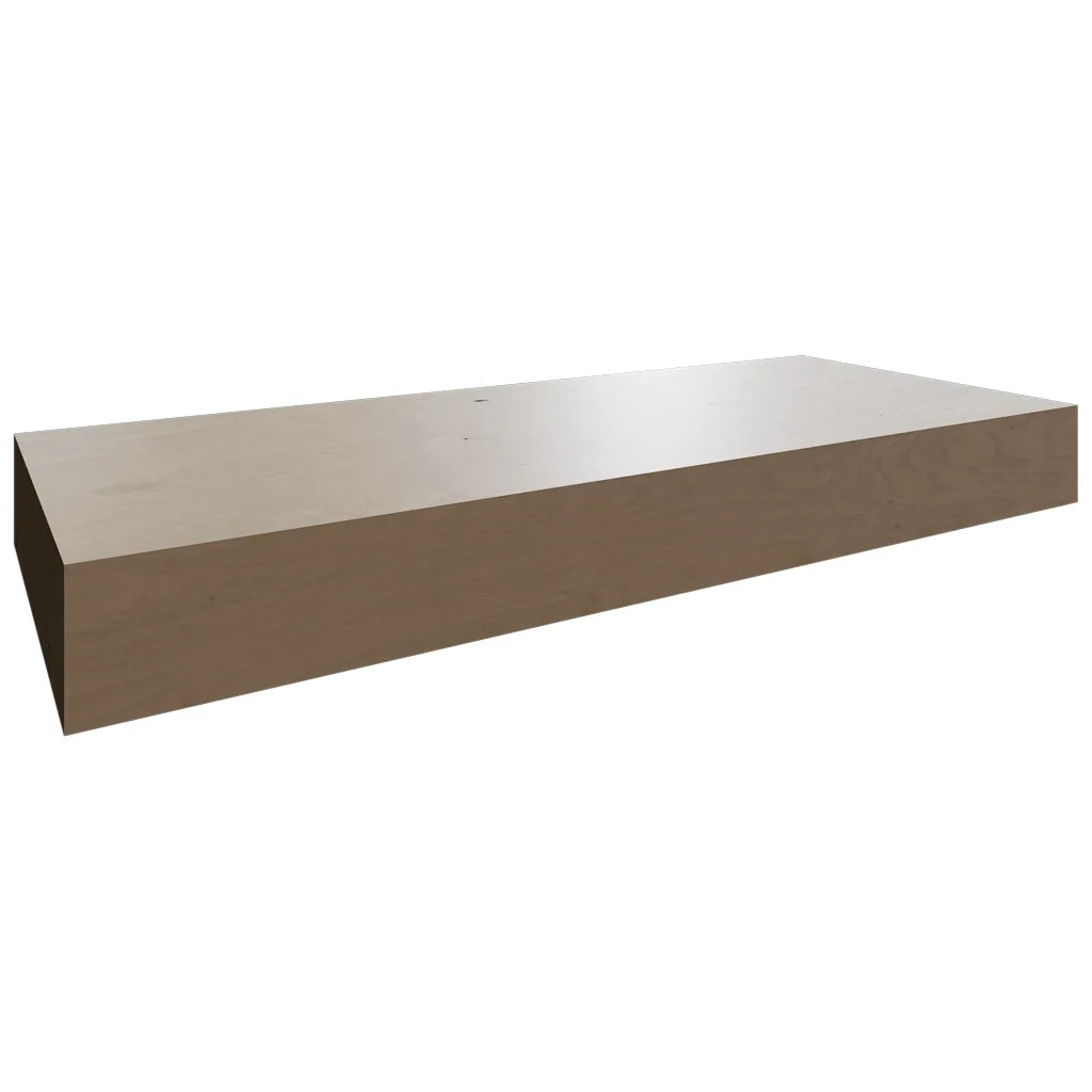 Fabuwood Allure Echo Mocha 24" W X 2 1/2" H X 10" D Floating Shelf
