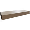 Fabuwood Allure Galaxy Mocha 24" W X 2 1/2" H X 10" D Floating Shelf