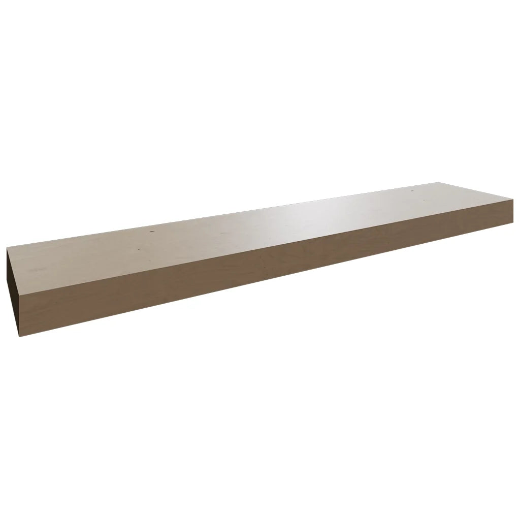 Fabuwood Allure Galaxy Mocha 48" W X 2 1/2" H X 10" D Floating Shelf