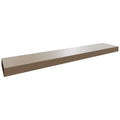 Fabuwood Allure Galaxy Mocha 54" W X 2 1/2" H X 10" D Floating Shelf