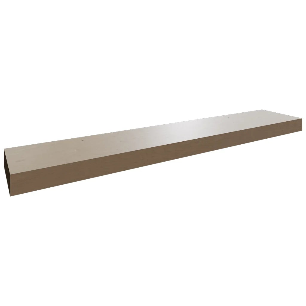 Fabuwood Allure Galaxy Mocha 54" W X 2 1/2" H X 10" D Floating Shelf