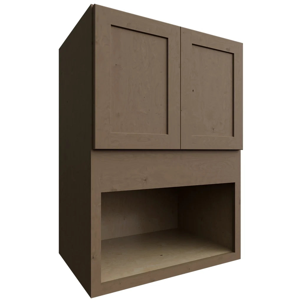 Fabuwood Allure Galaxy Mocha 30" W X 42" H X 21" D Microwave Cabinet