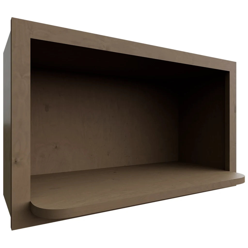 Fabuwood Allure Galaxy Mocha 30" W X 18" H X 12" D Microwave Cabinet