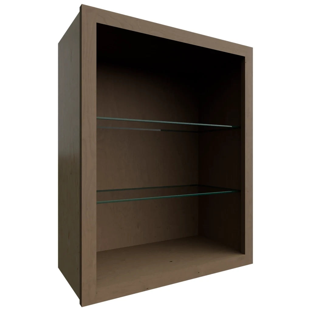 Fabuwood Allure Echo Mocha 24" W X 30" H X 12" D Wall No Door Cabinet