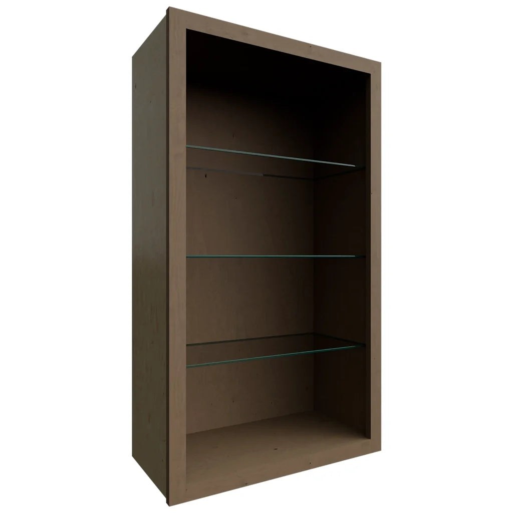 Fabuwood Allure Echo Mocha 24" W X 42" H X 12" D Wall No Door Cabinet