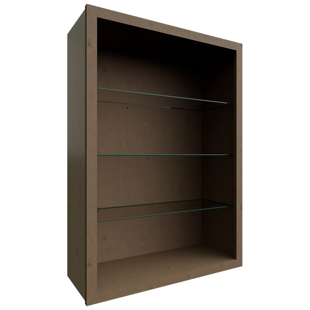 Fabuwood Allure Echo Mocha 30" W X 42" H X 12" D Wall No Door Cabinet