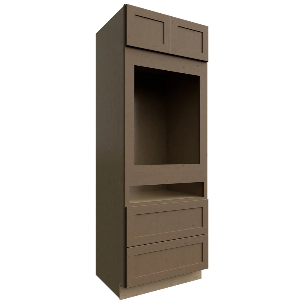 Fabuwood Allure Galaxy Mocha 33" W X 84" H X 24" D Combo Oven Tall Cabinet