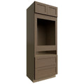 Fabuwood Allure Galaxy Mocha 33" W X 84" H X 24" D Combo Oven Tall Cabinet