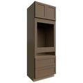 Fabuwood Allure Galaxy Mocha 33" W X 90" H X 24" D Combo Oven Tall Cabinet