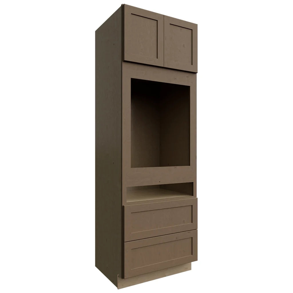 Fabuwood Allure Galaxy Mocha 33" W X 90" H X 24" D Combo Oven Tall Cabinet