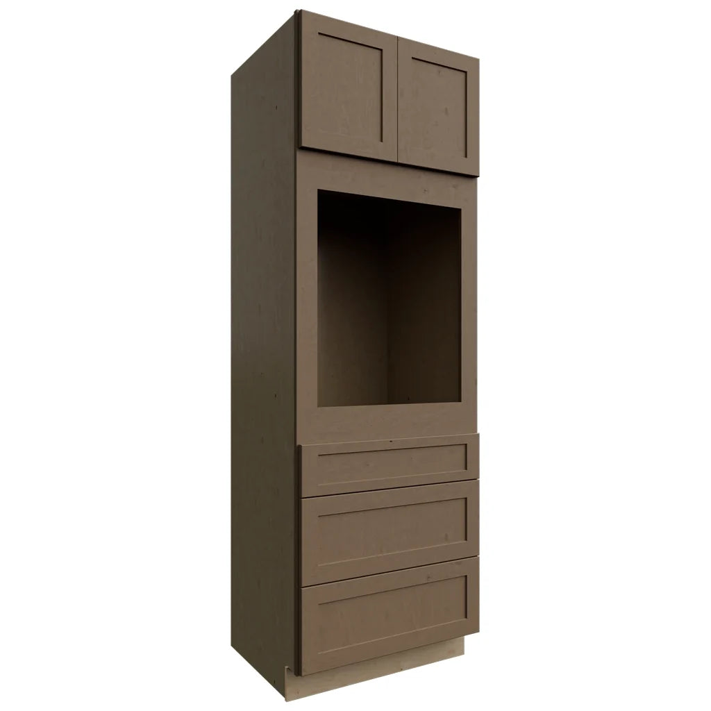 Fabuwood Allure Galaxy Mocha 33" W X 90" H X 24" D Single Oven Tall Cabinet
