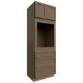 Fabuwood Allure Galaxy Mocha 33" W X 90" H X 24" D Single Oven Tall Cabinet