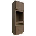 Fabuwood Allure Galaxy Mocha 33" W X 96" H X 24" D Combo Oven Tall Cabinet