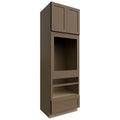 Fabuwood Allure Galaxy Mocha 33" W X 96" H X 24" D Double Oven Tall Cabinet