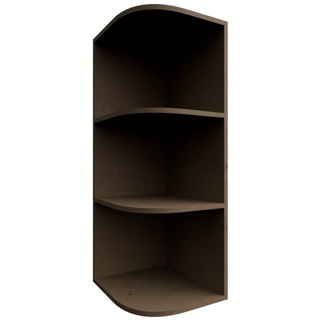 Fabuwood Allure Echo Mocha 12" W X 30" H X 12" D Wall Open End Cabinet