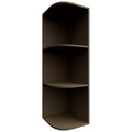 Fabuwood Allure Galaxy Mocha 12" W X 36" H X 12" D Wall Open End Cabinet