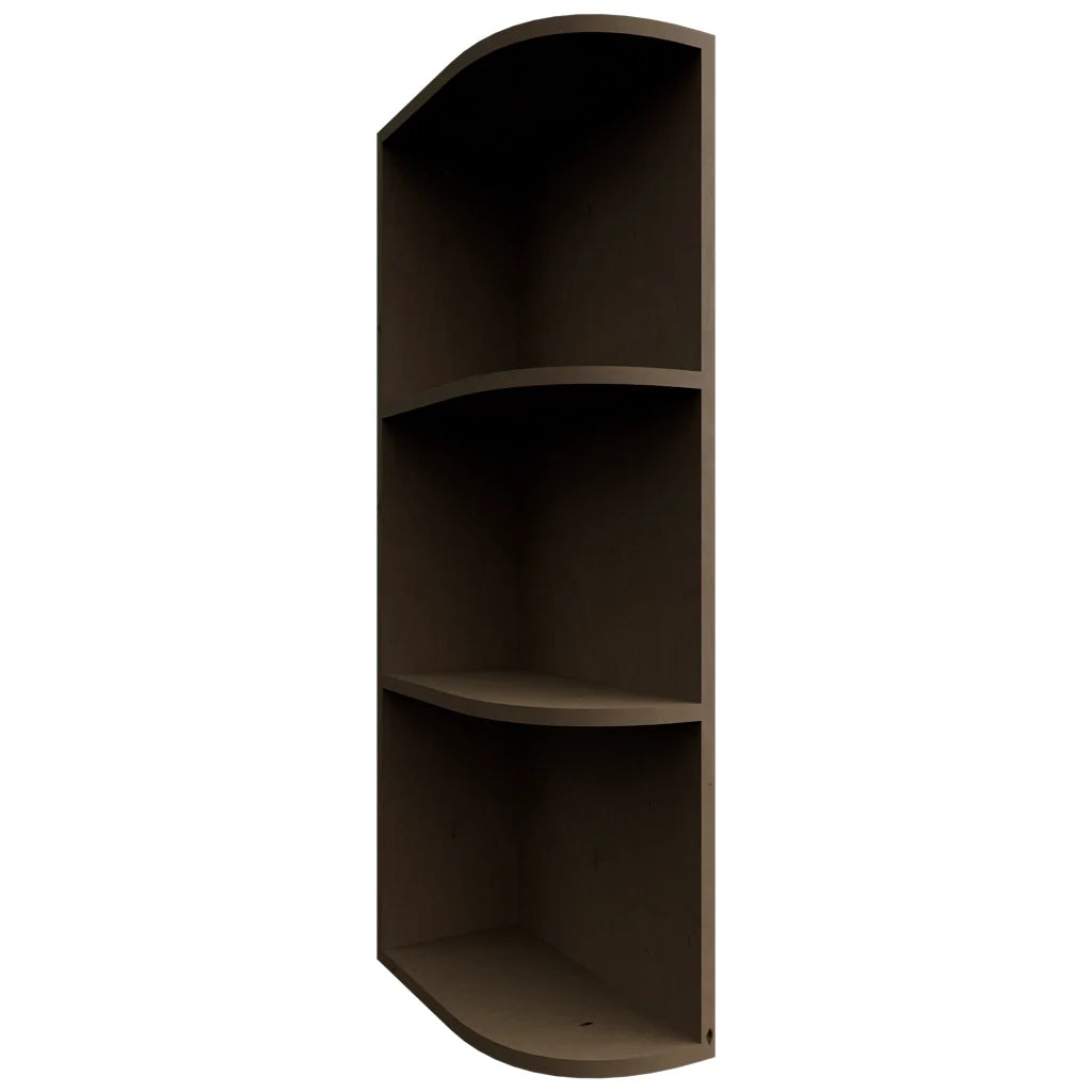 Fabuwood Allure Galaxy Mocha 06" W X 30" H X 12" D Wall Open Left End Cabinet
