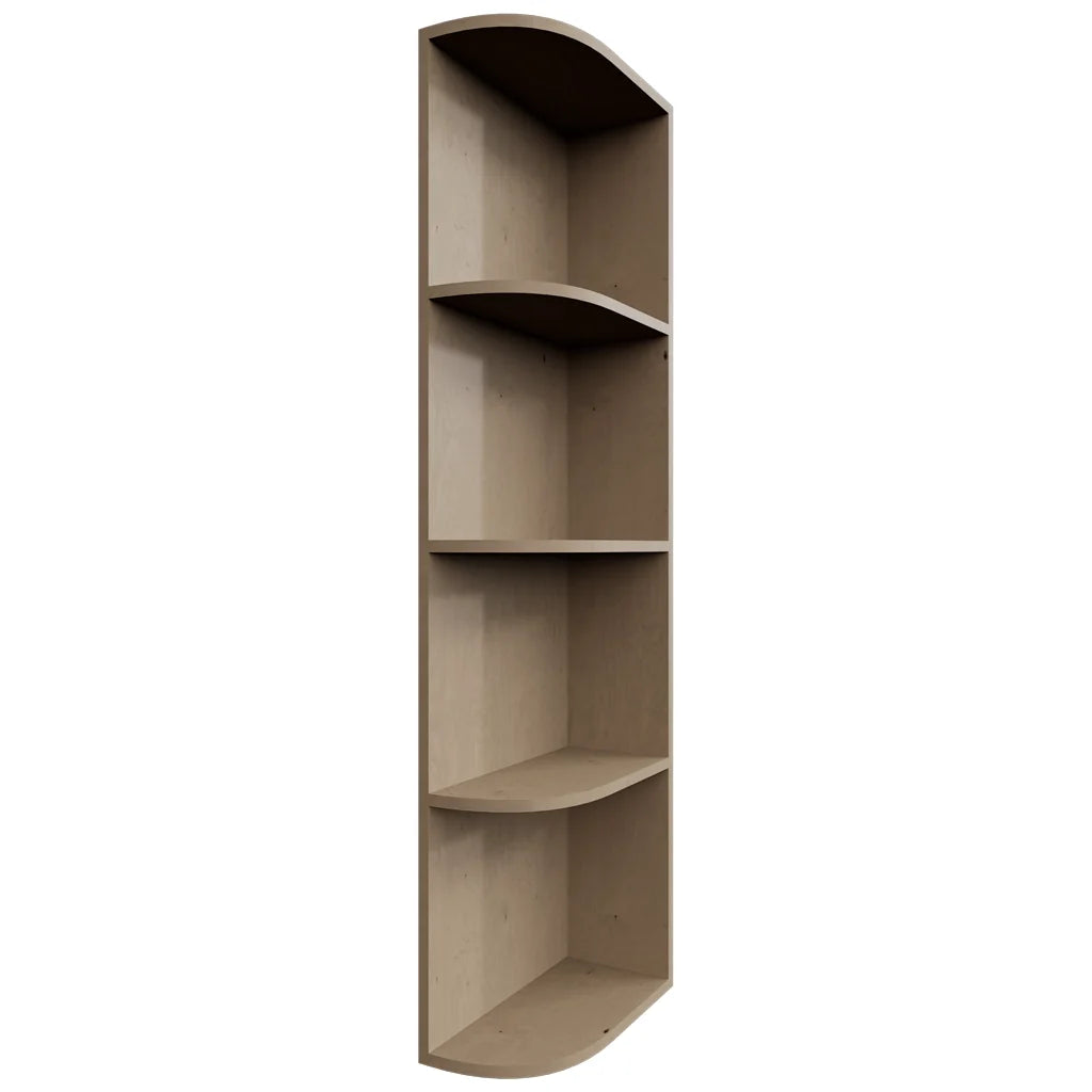 Fabuwood Allure Echo Mocha 06" W X 42" H X 12" D Wall Open Right End Cabinet