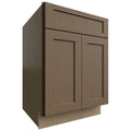 Fabuwood Allure Galaxy Mocha 24" W X 34 1/2" H X 24" D Double Door Sink Base Cabinet