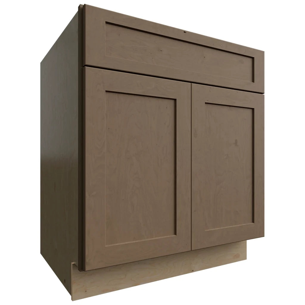 Fabuwood Allure Galaxy Mocha 30" W X 34 1/2" H X 24" D Double Door Sink Base Cabinet