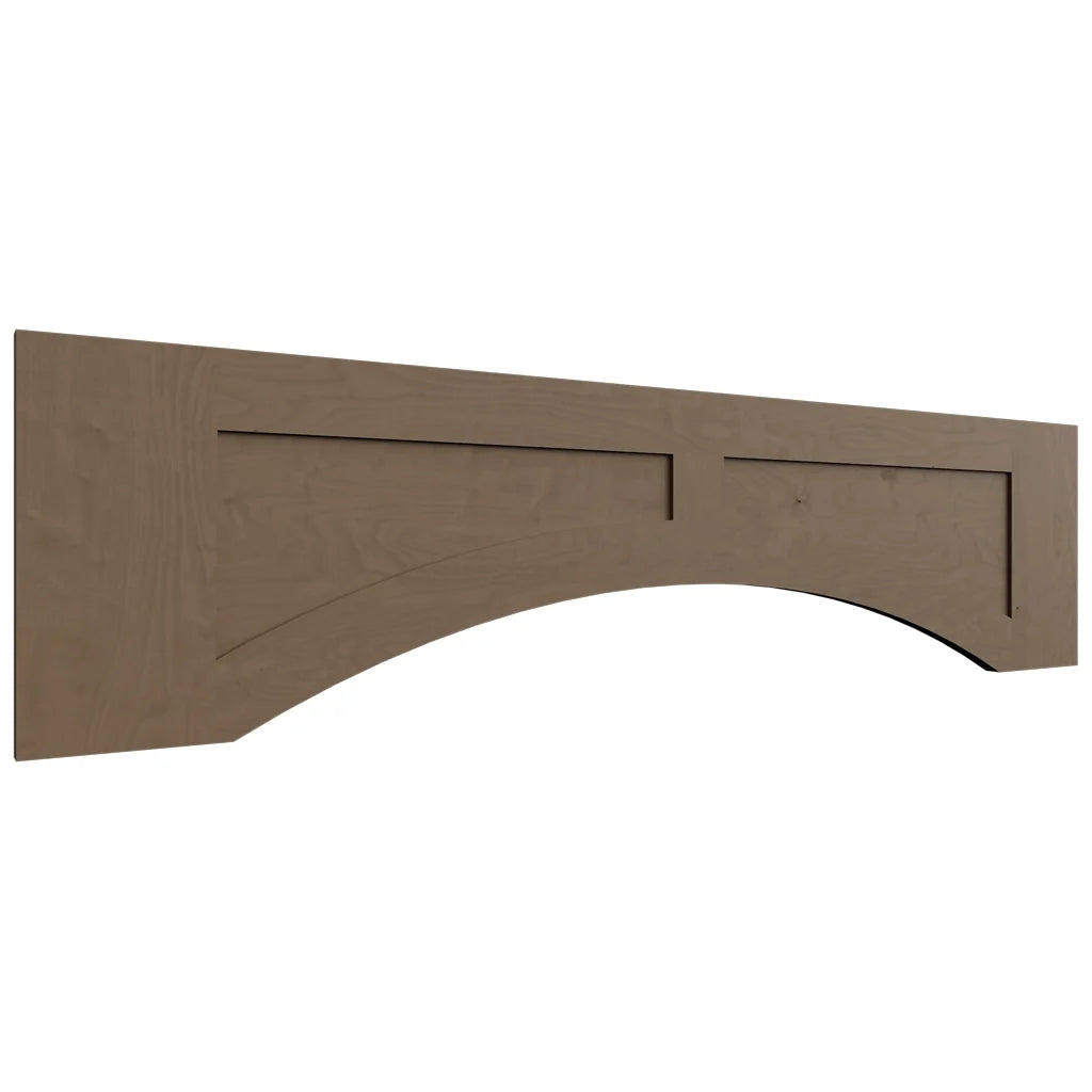 Fabuwood Allure Galaxy Mocha 48" W X 12" H Arched-Raised Panel