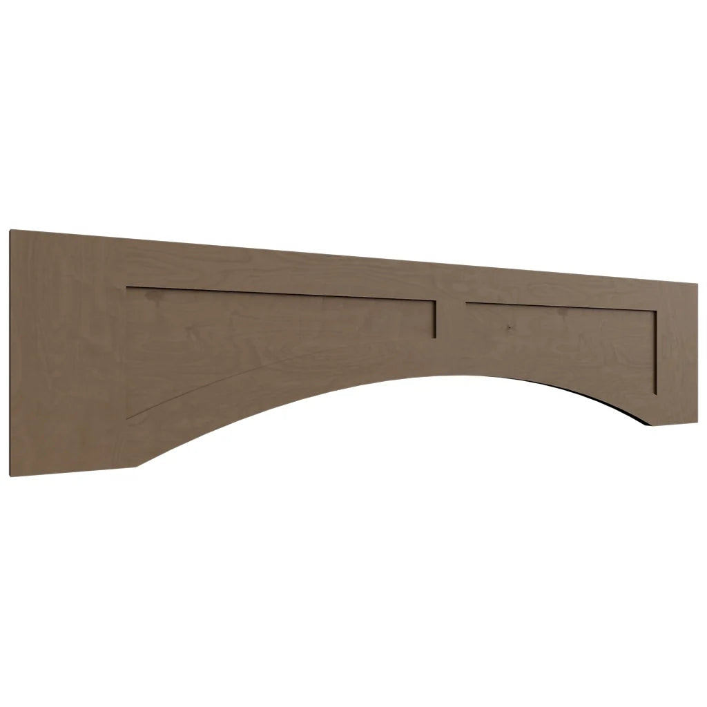 Fabuwood Allure Galaxy Mocha 54" W X 12" H Arched-Raised Panel