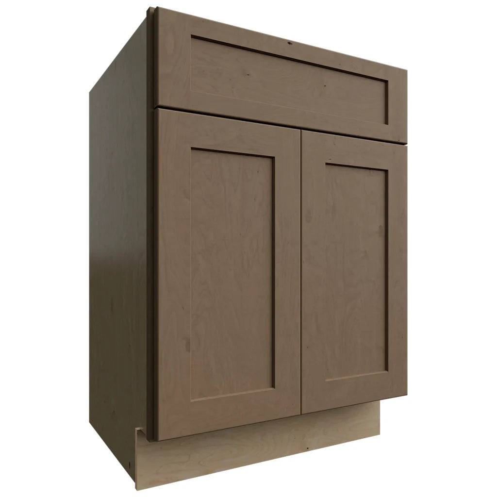 Fabuwood Allure Galaxy Mocha 24" W X 34 1/2" H X 21" D Vanity Sink Base Cabinet