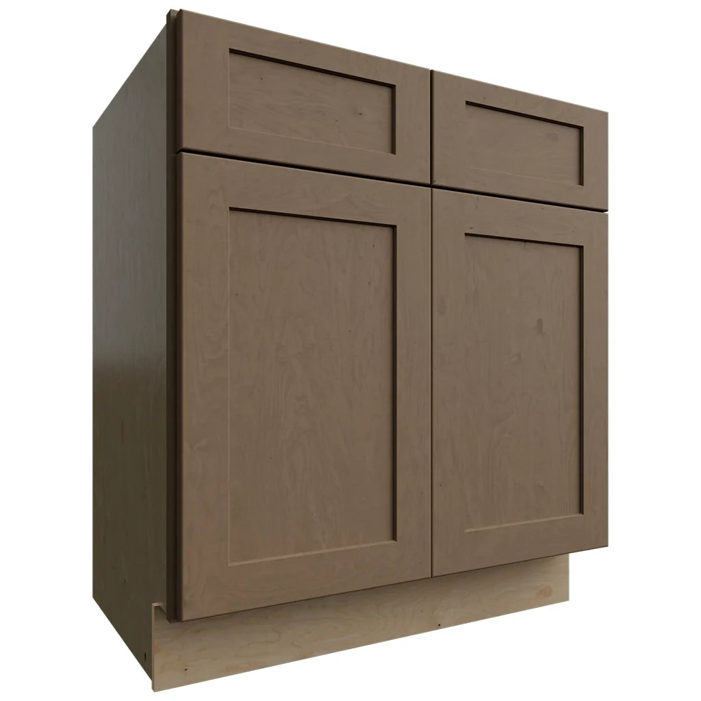 Fabuwood Allure Galaxy Mocha 30" W X 34 1/2" H X 21" D Vanity Sink Base Cabinet