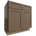 Fabuwood Allure Galaxy Mocha 33" W X 34 1/2" H X 21" D Vanity Sink Base Cabinet